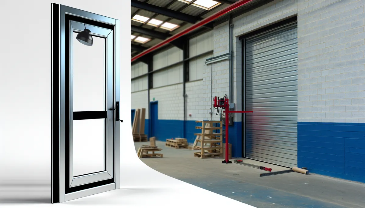 Commercial security doors installation in Barrow In Furness by UK specialists